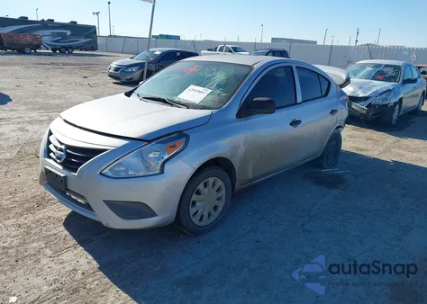 2015 Nissan Versa 1.6 S+ z USA, uszkodzony, nr VIN 3N1CN7AP0FL881753